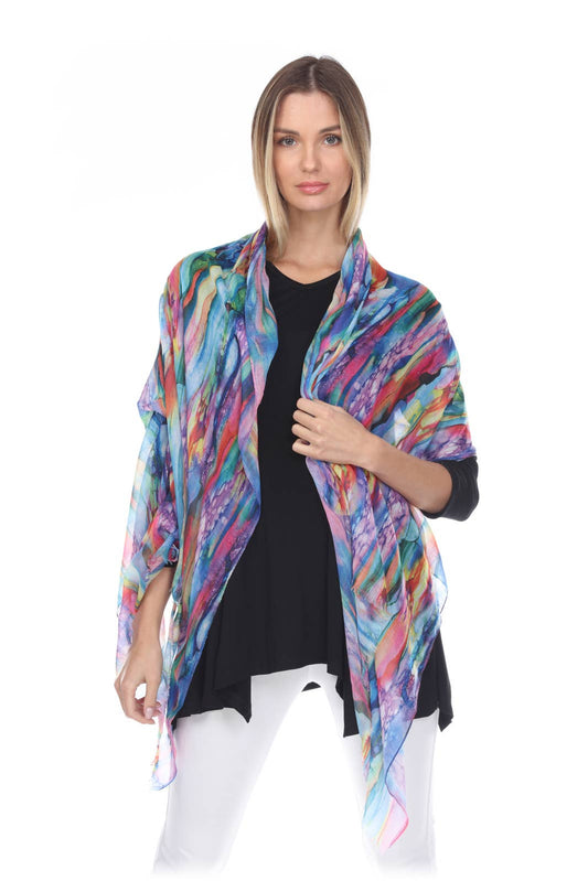 Abstract Dream Shawl - Kamana