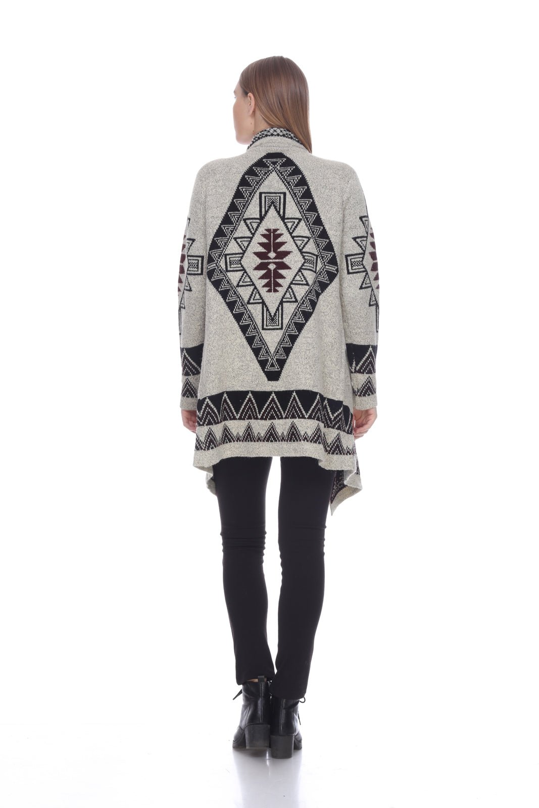 Canyon Harmony Open-Front Cardigan Sweater - Kamana