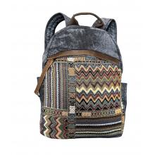 Canvas Leather Trim Backpack K24890
